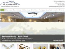 Tablet Screenshot of jonthomasfinejewelry.com